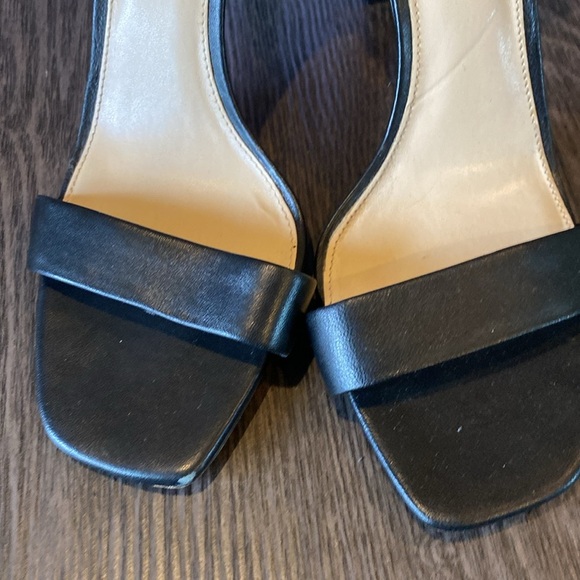 Vince Camuto stilettos. Size 11. Black open toe, ankle strap. - Picture 3 of 12